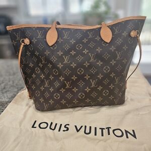 Louis Vuitton Brown Monogram Tote Bag
